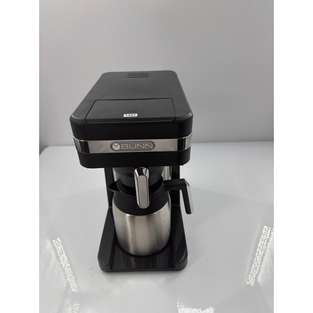 Bunn My Cafe MCU Multi-Cup Coffee Maker Black Stainless Thermal Carafe